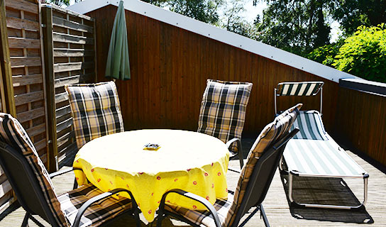 Ferienwohnung 6 in Haselünne: 64 m² für bis zu 4 Personen mit 2 Schlafzimmern, Balkon und gemütlicher Ausstattung auf dem Ferienhof Niemann im Emsland.